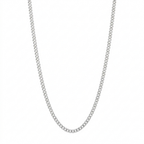 Corrente Masculina Grumet 2,5mm Prata 925