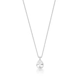 Colar Feminino Ponto de Luz Gota Prata 925