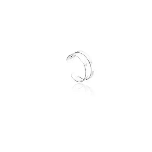 Piercing Fake Duplo Prata 925