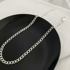 Pulseira Masculina Grumet 2,5mm Prata 925
