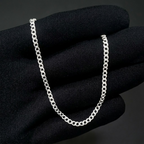 Pulseira Masculina Grumet 2,5mm Prata 925