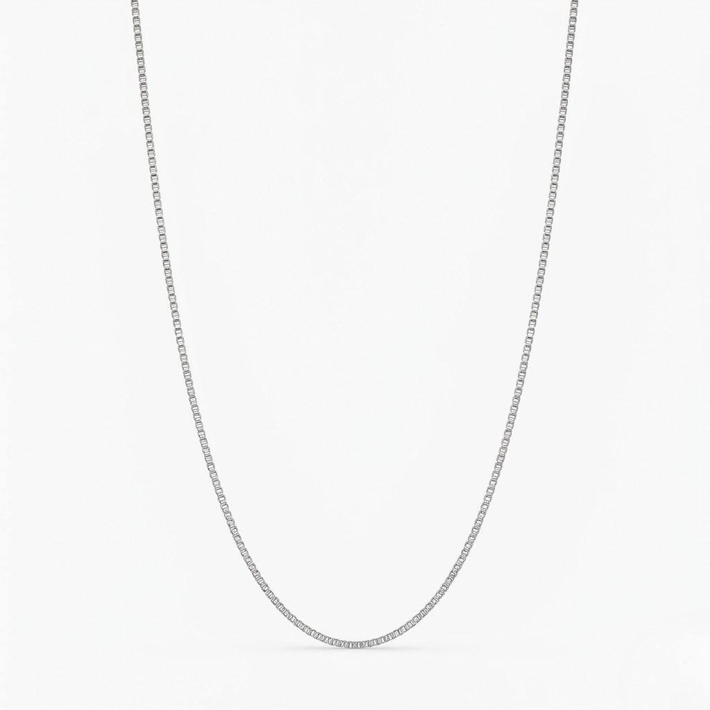 Corrente Veneziana 60cm Prata 925