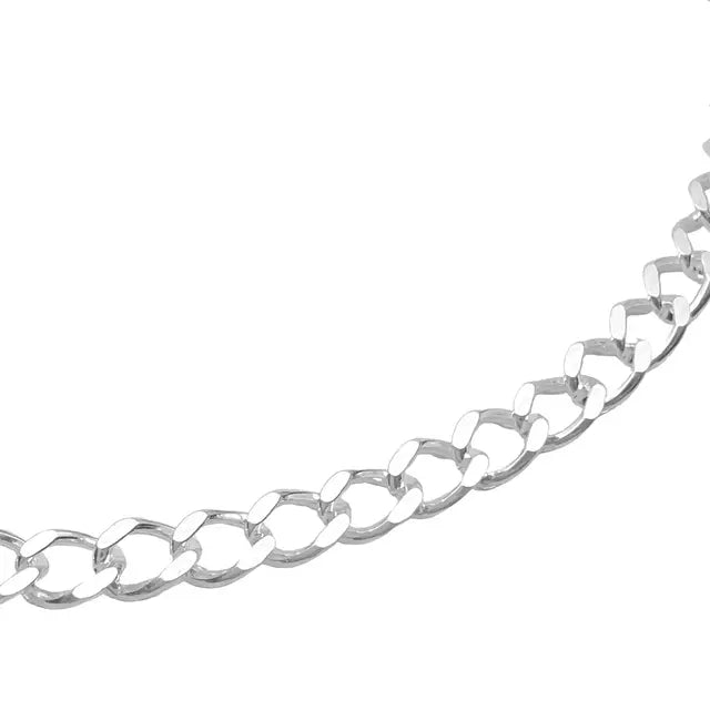 Pulseira Masculina Grumet 2,5mm Prata 925