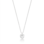 Colar Feminino Ponto de Luz Coração Prata 925