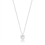 Colar Feminino Ponto de Luz Coração Prata 925