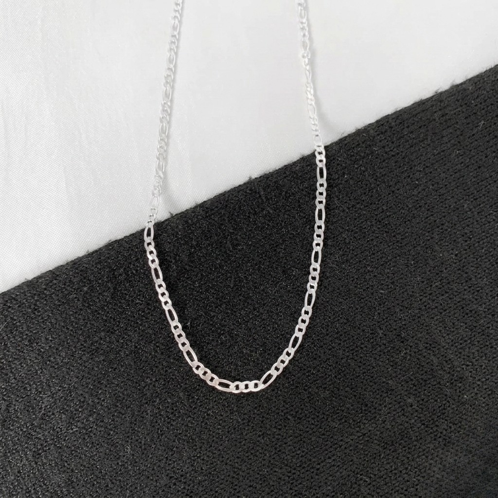 Corrente Masculina 3x1 2,5mm Prata 925