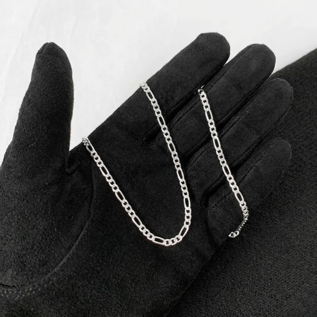 Corrente Masculina 3x1 2,5mm Prata 925