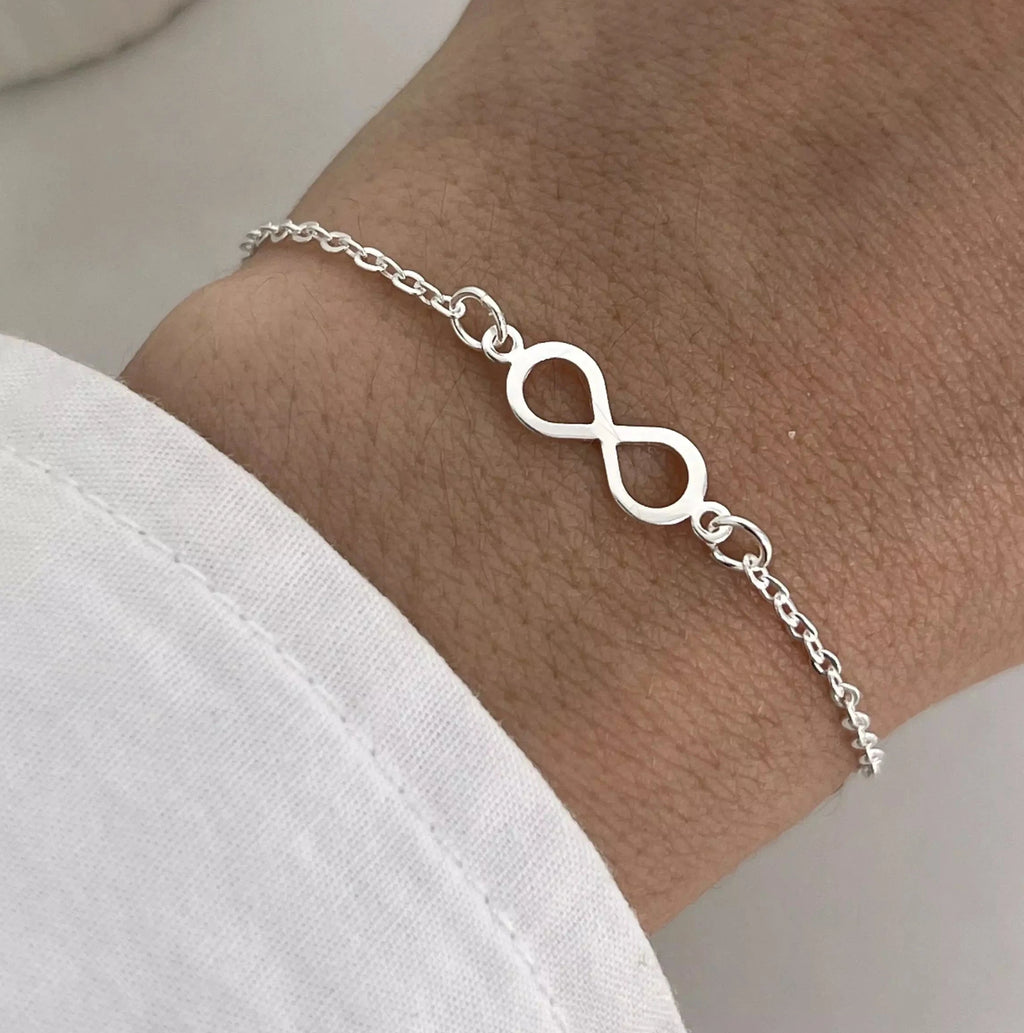 Pulseira Feminina Infinito Prata 925