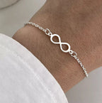 Pulseira Feminina Infinito Prata 925