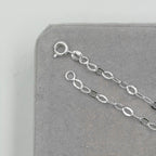 Choker Feminina Elos Detalhados Prata 925