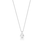 Colar Feminino Ponto de Luz Gota Prata 925